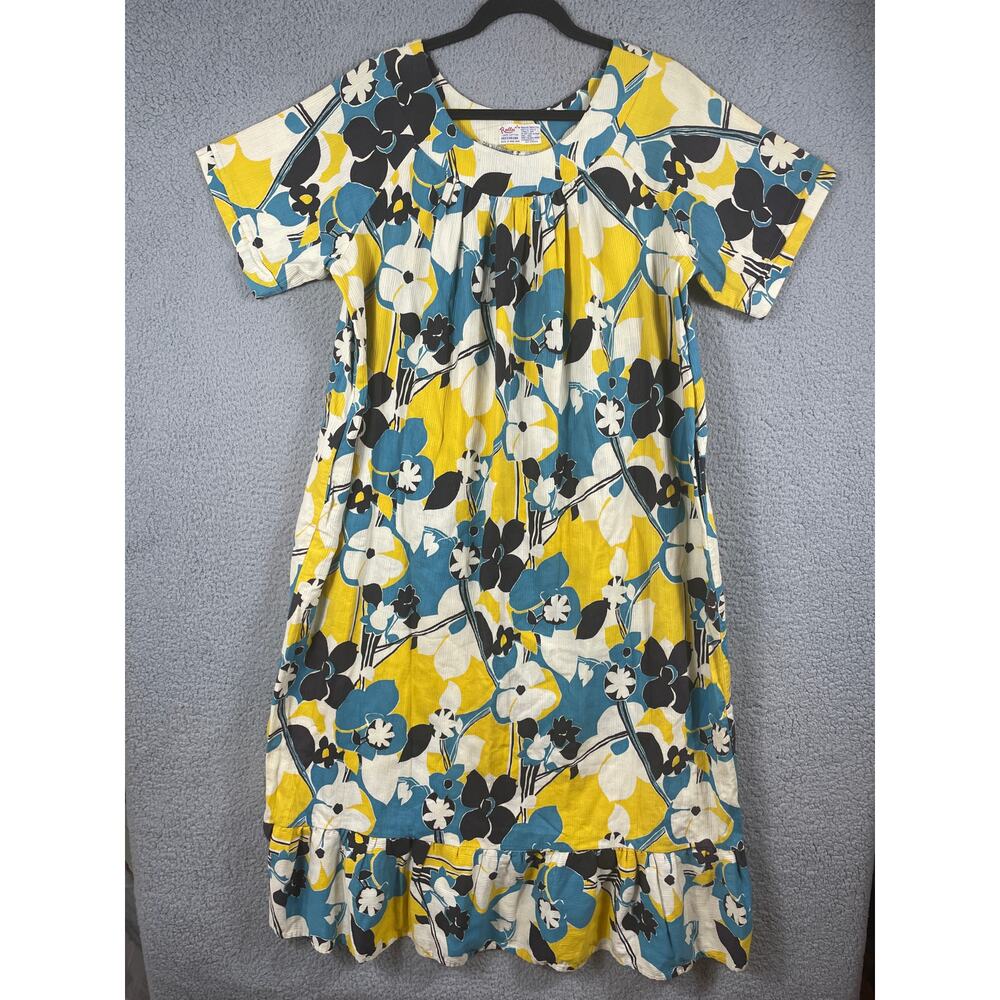 Radlee Vintage Women's Dress Mumu Floral Size X